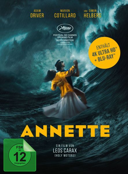 Annette - 2-Disc Limited Collector&#039;s Edition im Mediabook (UHD-Blu-ray + Blu-ray)